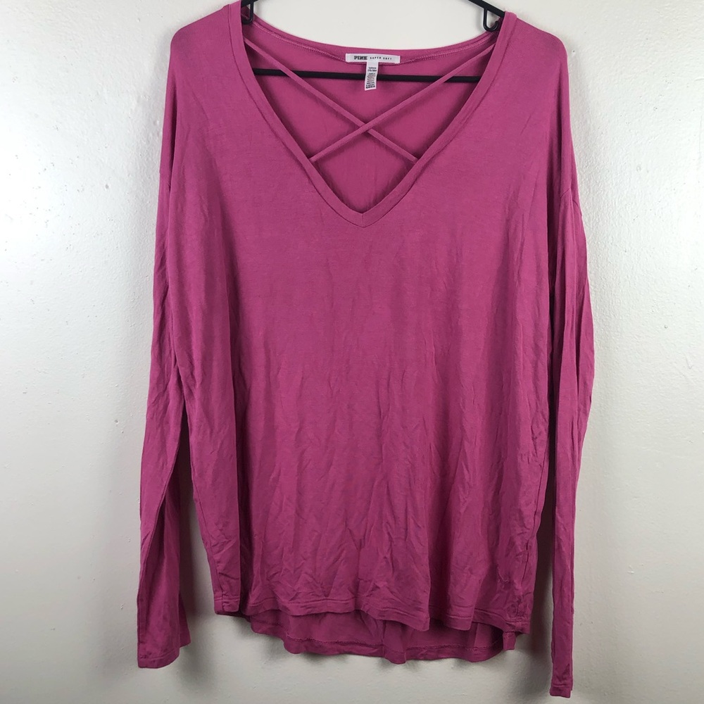 Pink Super Soft Long Sleeve Top - Picture 1 of 5